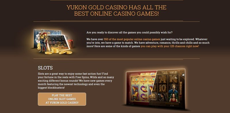 Bonus et Avis sur Yukon Gold