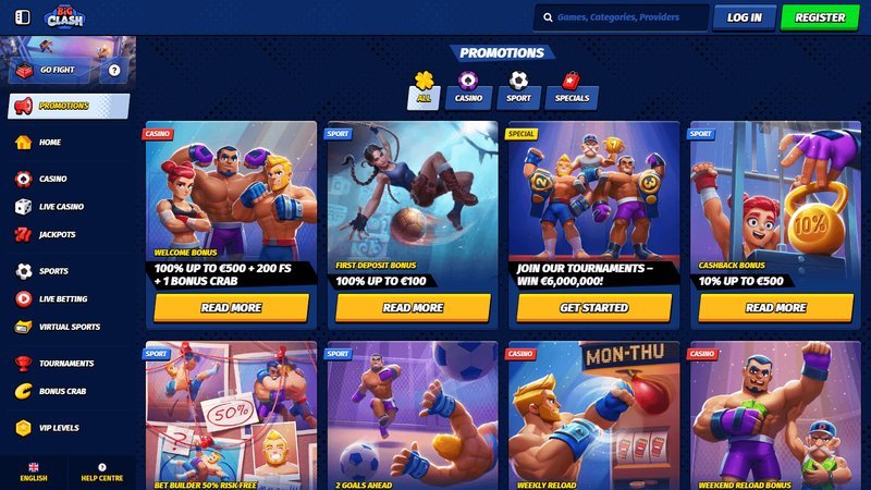 Unlock Bigclash Casino Bonuses for Canadian Players Today